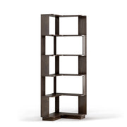 6-Tier L-Shaped Corner Bookshelf with Anti-Tip Safety Kit