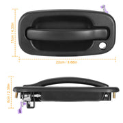 For 1999-2007 Chevrolet Silverado Front Left Driver Side Handle Outside Exterior Door Handle
