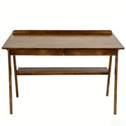 Solid Wood Desk with Drawers for Home Office
