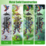 Metal Wind Chimes with Aluminum Tubes for Outdoor Garden Decor