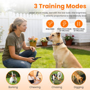 Remote Dog Training Collar with 4 Modes & 875 Yard Range
