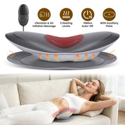 Electric Lumbar Traction Device with Heat & Massage