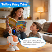 AI Dancing Robot Toy Smart Interactive Learning & Entertainment Robot for Kids with Bluetooth Music Programmable Moves Voice Assistant
