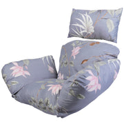 Egg Chair Cushion with Headrest - Thick Padded Swing Seat